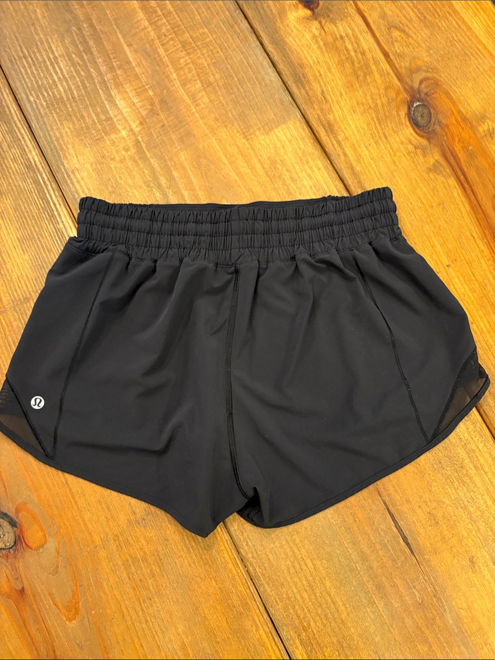 lululemon athletica Black Hotty Hot Shorts 2.5” (**unlined)